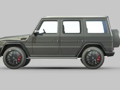 Mercedes G Class Free low-poly 3D model