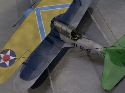 Vought SBU-1 Corsair 3D model