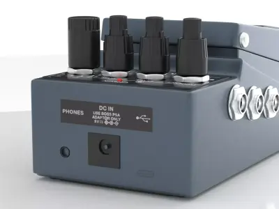 BOSS - effects pedals IR-2 3D model