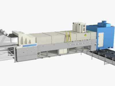 Automatic Sorting and Screening Machine 3D model