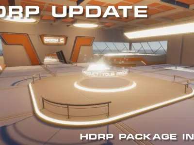 3D Showroom Level Kit Vol 3 Low-poly 3D model