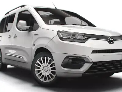 Toyota ProAce City Electric Verso 2022 3D model