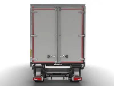 MAN TGM Curtainside 2019 3D model