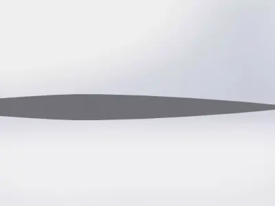 NACA M2 Free 3D model