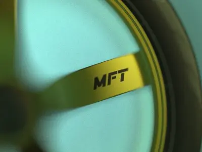 Rim and Tire 3D model