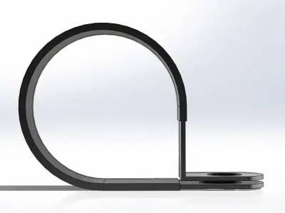 Abracadeira 603022 Dynapac Clamp 3D model