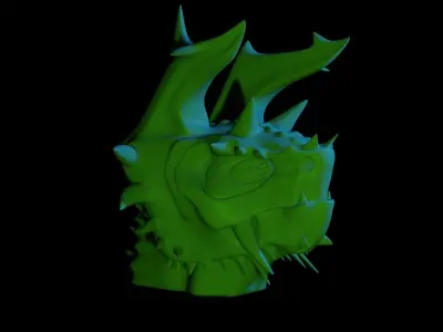 Dragon Head 3D model