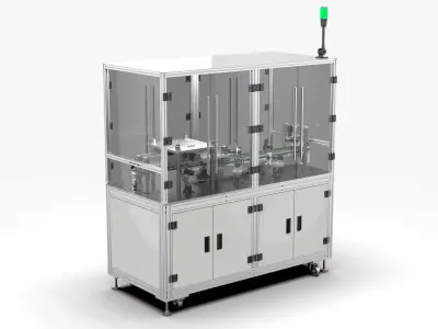 CCD Capacitance Defect Detection Machine 3D model