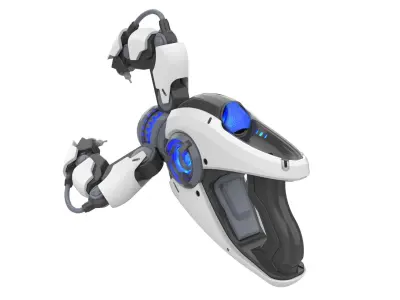 Symmetra Blaster - Overwatch - STL CAD bundle - Commercial Use 3D print model