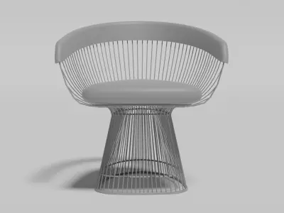 Warren Platner Chair 3D Model Free 3D model
