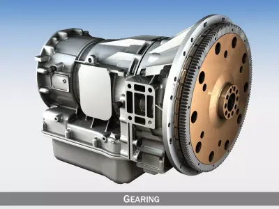 Automatic transmission - Gearing 3D model