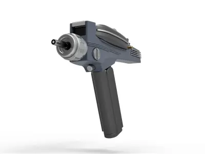 Phaser from Star Trek The Original Series 3D model