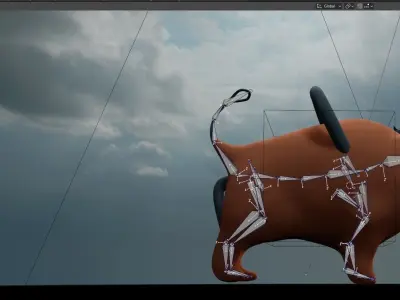 Pochita dog Free 3D model