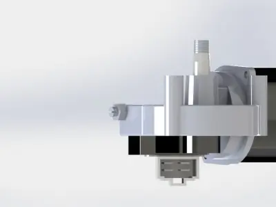 12V Wiper Motor 3D model