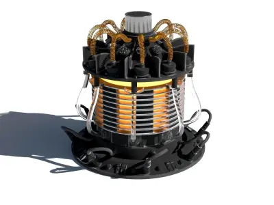 Fusion Furnace 1-12 Scale Blackseries 3D print model
