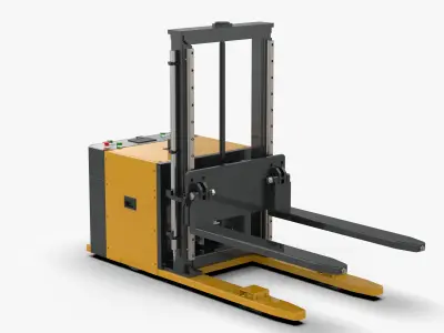 AGV Forklift Stacker 3D model