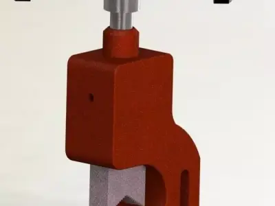 Pipe Vice Free 3D model