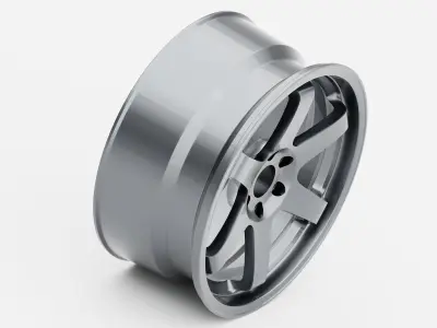 Subaru WRX STI AVID AV-06 Rim 3D model