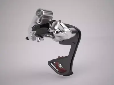 Mountain Bike Rear Gear Changer Mechanism 3D model