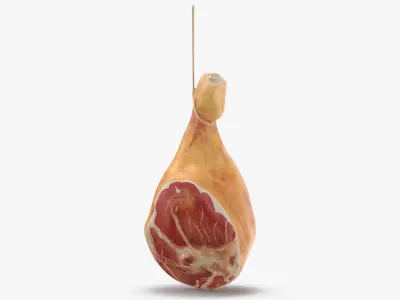 Hanging Ham 02 3D model