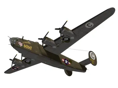 consolidated B24D liberator 3D model