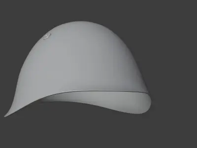 Italian Army M33 Helmet Low-poly 3D model
