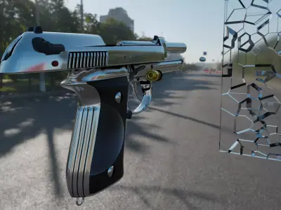 Beretta 92fs 3D model