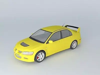 Mitsubishi Lancer Evolution VIII GSR 2004 Free 3D model