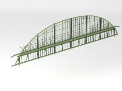 Modular Truss Structure 1 3D model