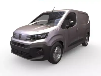 Peugeot Partner 2024 3D model
