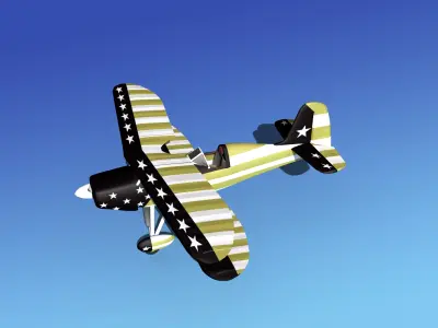 Stolp Starduster SA100  V02 3D model