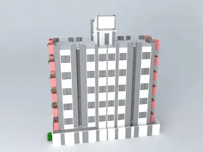 Residence fans 3D model