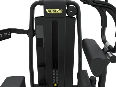 Technogym - Selectorised - Rotary Torso 3D model