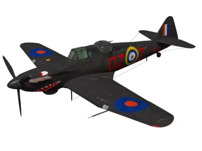 Boulton Paul Defiant NFMk1 3D model