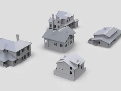 Building House 3D model