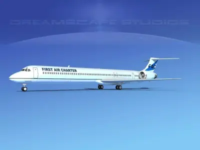 McDonnell Douglas MD-90 First Air 3D model