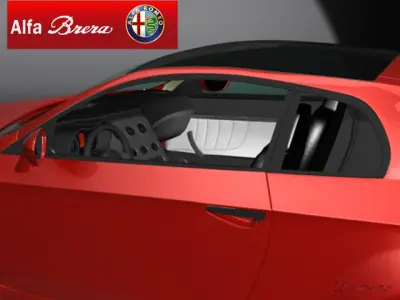 Alfa Romeo Brera 2005 Free 3D model