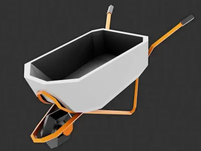 Tools Pack Low Poly Low-poly 3D model