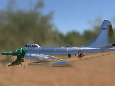 BOMBARDIRO CROCODILO 3D model