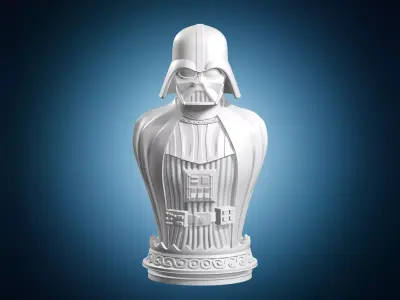 Darth Vader Helmet Bust Statue Collectible 3D print model