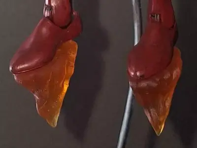 Marvel Legends Jet Boot Effects Piece 3D print model