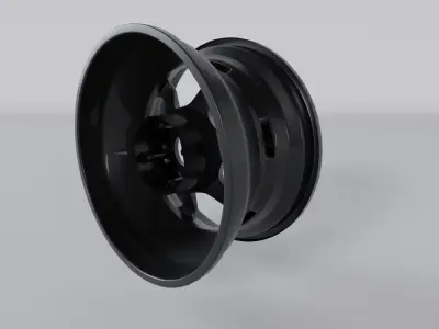 FREE RIM VOLK TE37 Car Free 3D model