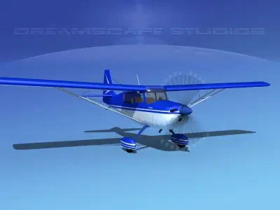 Bellanca Citabria 7KC V10 3D model