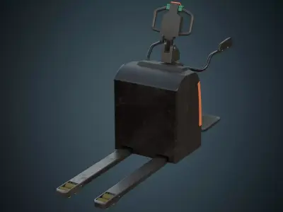 Rider Stacker 1B Low-poly 3D model