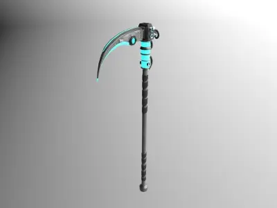 Tech Scikle  Low-poly 3D model