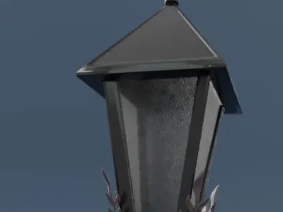 Street lamp 3D model