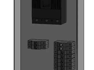 BREAKER circuit 3D model