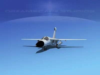 General Dynamics EF-111 Raven Bare Metal 3D model