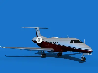 Embraer Praetor 600 V11 3D model