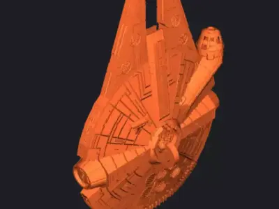 Millennium Falcon for printing 3D print model